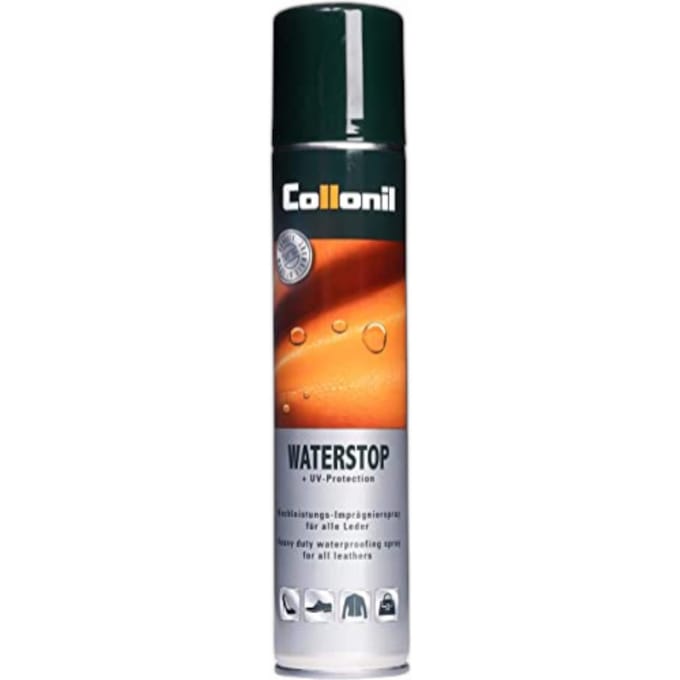 Collonil Waterstop Spray 200ml voor waterdichting en vuilbescherming van leer