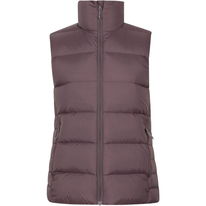 Mountain Warehouse Dames Stratus Opvouwbare Gilet (Paars)
