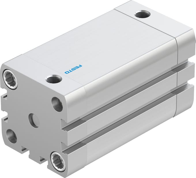 Festo Compacte Cilinder 40mm Boring 60mm Slag ISO 21287 Dubbelwerkend - 572680 - P2BRT