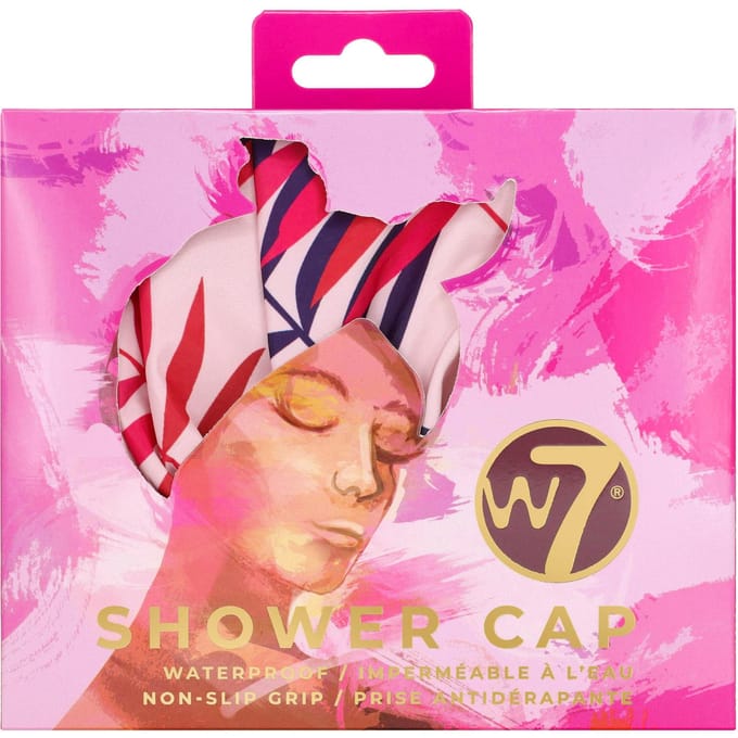 W7 Shower Cap Pink 1 st