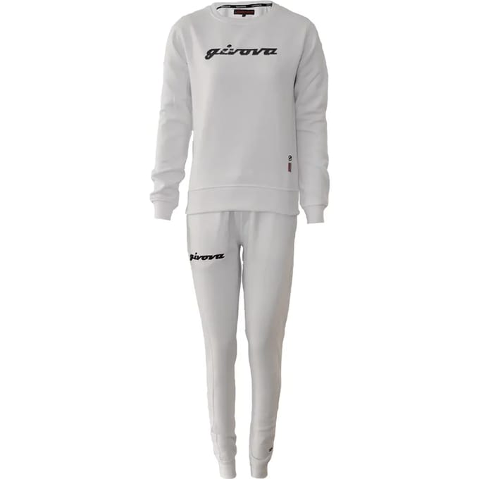 Dames trainingspak met pailletten crew neck Givova 104