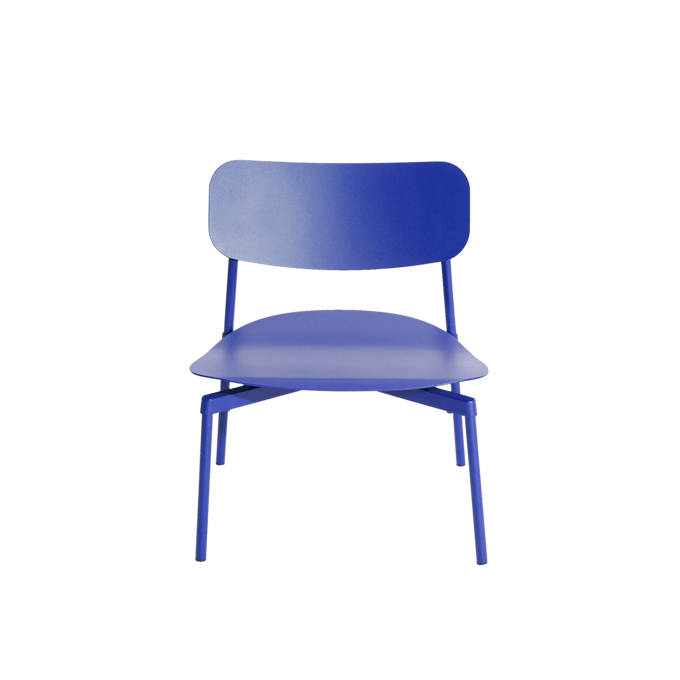 Petite Friture Fromme Lounge Chair - ocean blue