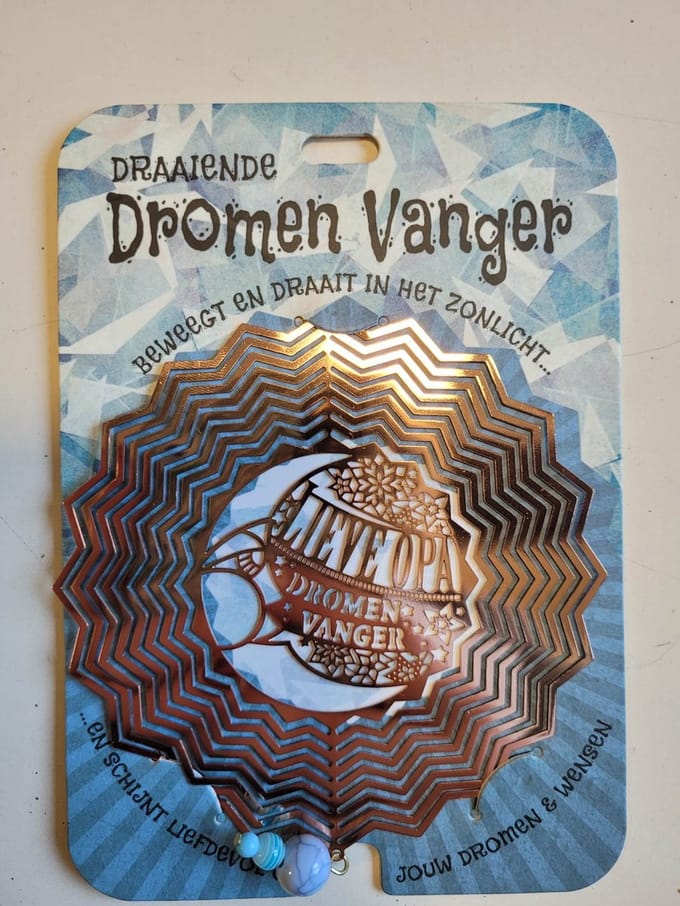 Dromenvanger - Lieve Opa - 10 cm - Dreamcatcher