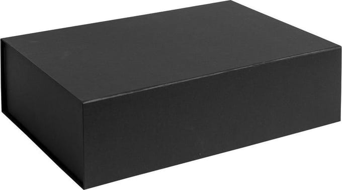 Cadeaudoos ZWART, 35x25x10cm (10 stuks)