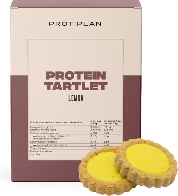 Protiplan - Tartelette Citroen - 7 x 32 g - Low carb - Dessert