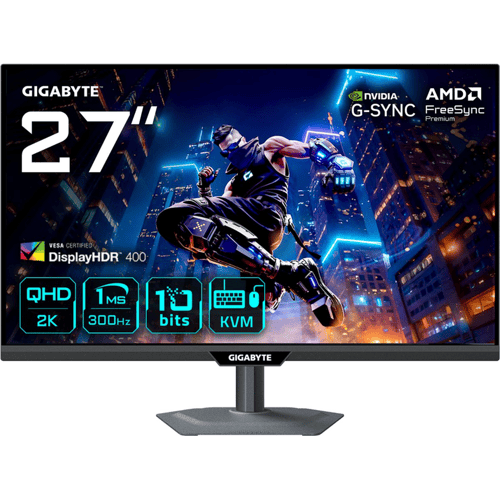 27" GIGABYTE M27Q3 - 2560x1440 (QHD) - 300Hz - IPS - 10W USB-C