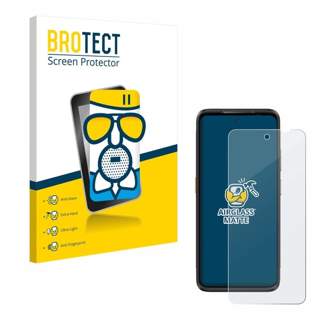 BROTECT - Screenprotector voor Ulefone Armor 23 Ultra - Folie Beschermfolie Beschermglas matte