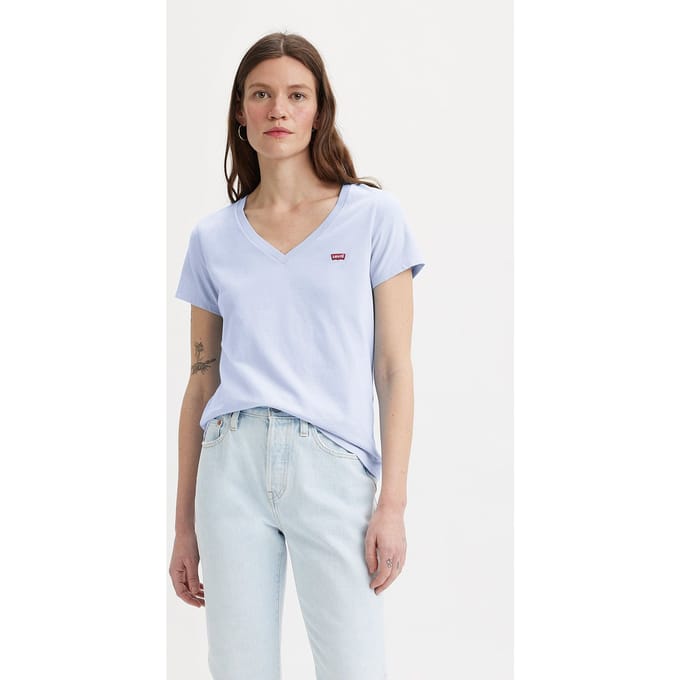 Levi's The Perfect V-neck Tee Größe: XXS | Hemden Outlet | Damen