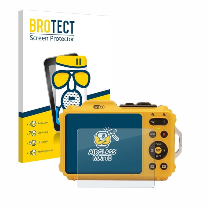 BROTECT - Screenprotector voor Kodak Pixpro WPZ2 - Folie Beschermfolie Beschermglas matte