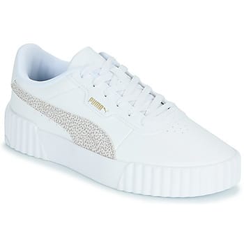PUMA Carina 3.0 Topcat Dames Sneakers - PUMA White-Frosted Ivory