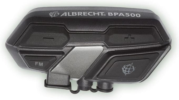 Albrecht BPA500 bluetooth motorhelmset