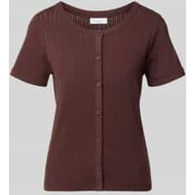 regular fit T-shirt van puur katoen