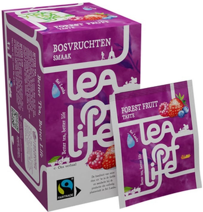 Tea of Life - Forest Fruit - 100 x 1.5 gram - Omdoos 6x