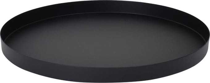 LOFT42 Serva Metalen Dienblad – Zwart – Ø40 cm