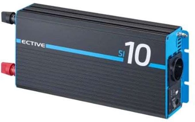 Omvormer zuivere sinus 12V-230V - Ective SI - SI 10, 12V-230V