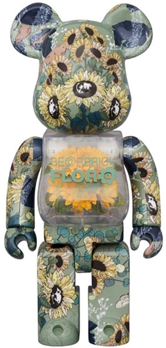 400% Bearbrick - Flor@ Sunflower (Mames)