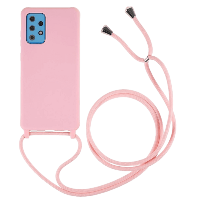 Mocaa Samsung A53 Telefoonhoesje met Koord Roze