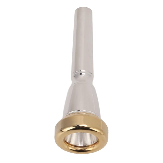 Trompet Mondstuk Set Gepolijst Metaal Trompetten Onderdeel 3C 3B 2C 2B Muziekinstrument Accessoires voor white