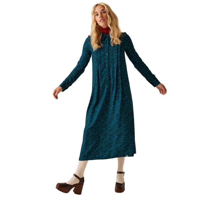 Regatta Dames/Dames Orla Kiely Birdy Winter Jurk (Blauw)