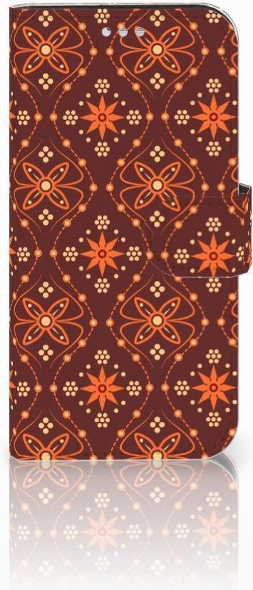 Samsung Galaxy S7 Telefoon Hoesje Batik Brown