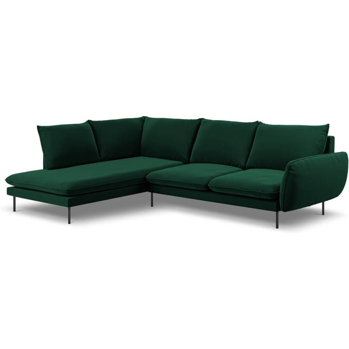 Hoekbank Vienna links velvet | Cosmopolitan Design