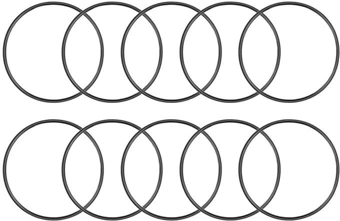 sourcing map 10 stuks metrisch nitrilrubber O-ringen afdichting 41 mm AD 38 mm ID 1,5 mm breedte