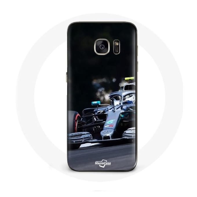 Coque - Formule 1 - Samsung Galaxy S7 - Valtteri Bottas - Noir - Rigide noir