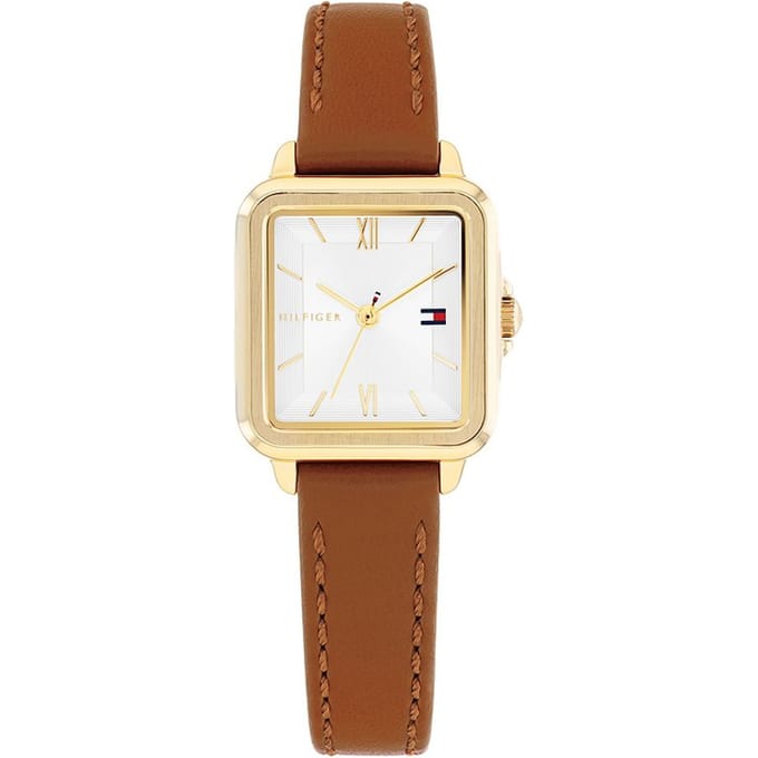 Tommy Hilfiger 1782858 Dames RVS Analoog Horloge goud
