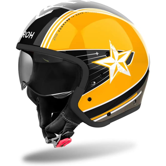 Jet motorhelm Airoh J 110 Command