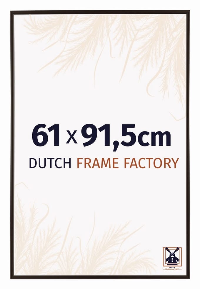 Fotolijst 61x91,5 cm - Kunststof - Antraciet - Easy