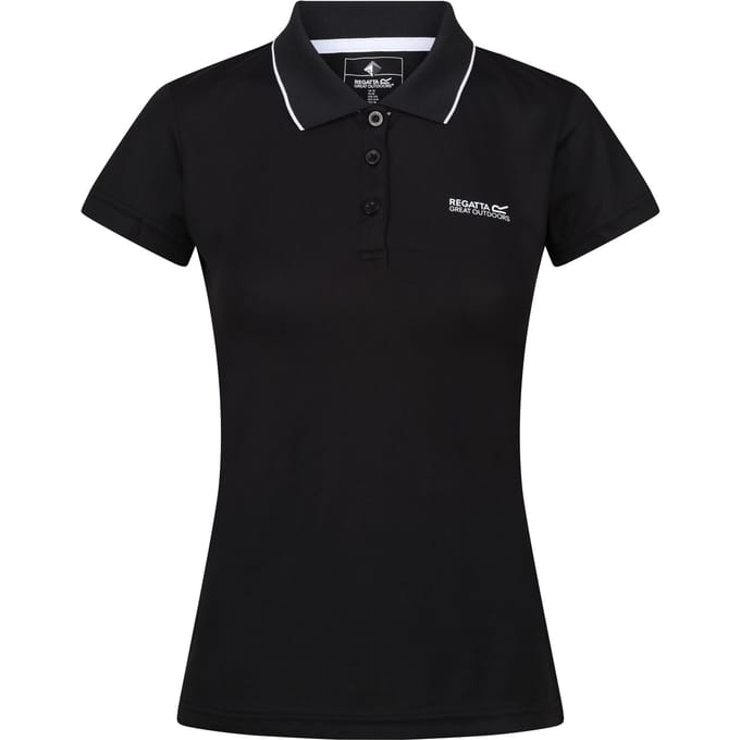 Regatta Dames/dames Maverick V Polo Shirt (Zwart)