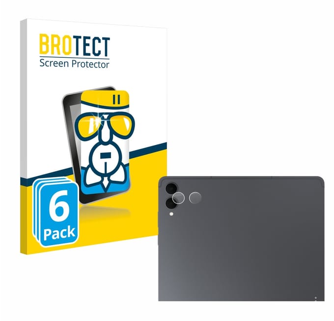 Screenprotector 6 Stuks voor Samsung Galaxy Tab S11 Ultra (ALLEEN Camera Lens) Beschermglas transparant