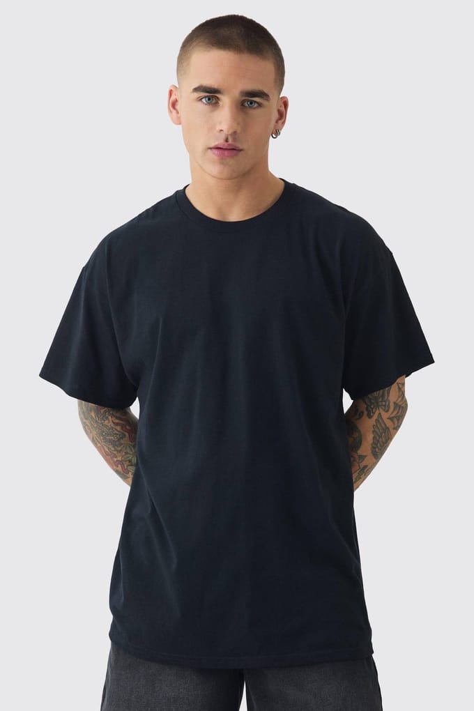 Oversized Disney Cars License Achterdruk T-shirt | Black | Size Medium