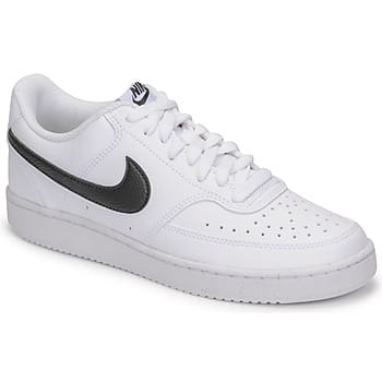 W Court Vision Low Next Nature lage damesschoen wit/zwart/wit