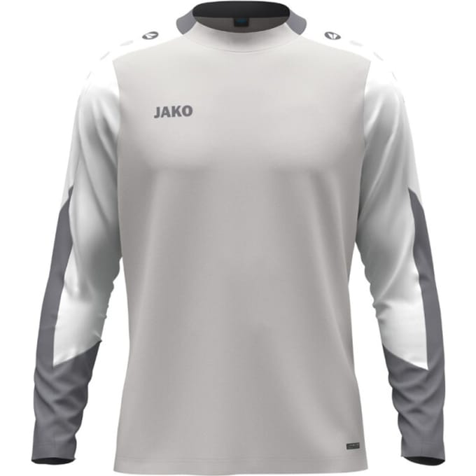 Jako Dynamic Longsleeve Heren - Lichtgrijs / Wit / Grijs | Maat: XL