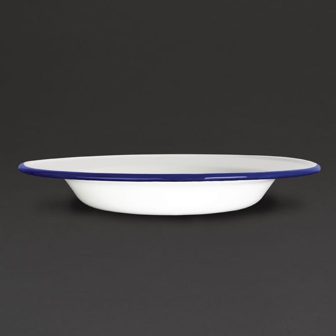 Olympia 6 stuks | Geemailleerd soepbord 24,5cm