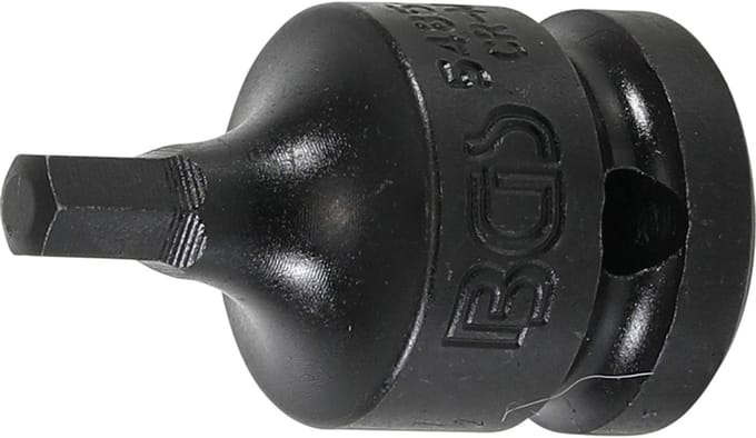 BGS Kracht dopsleutelbit - lengte 42 mm - 1/2 - binnenzeskant 6 mm