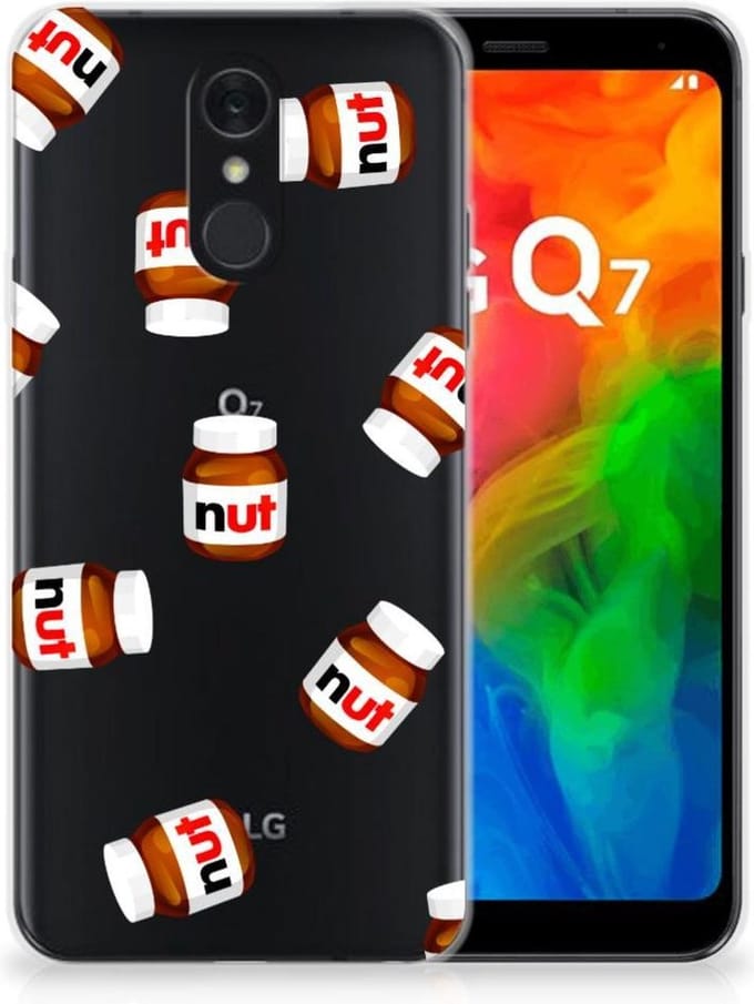 LG Q7 Siliconen Case Nut Jar