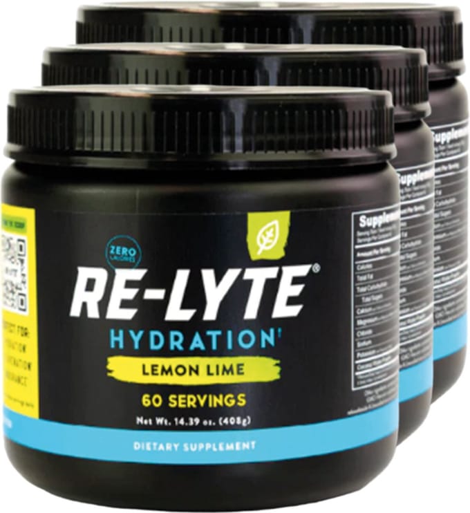 Re-Lyte | Hydration Drink Mix | Lemon Lime 408g | 3 stuks | 3 x 408g