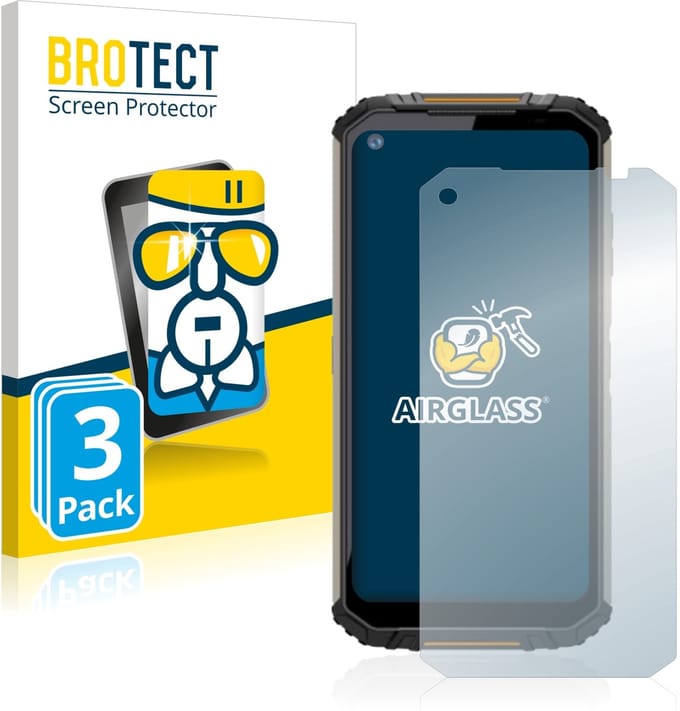 Screenprotector 3 Stuks voor Oukitel WP16 Beschermglas transparant