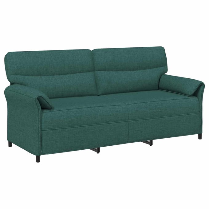 vidaXL - Bank - 100% - polyester - metalen - frame - MDF, - Multiplex