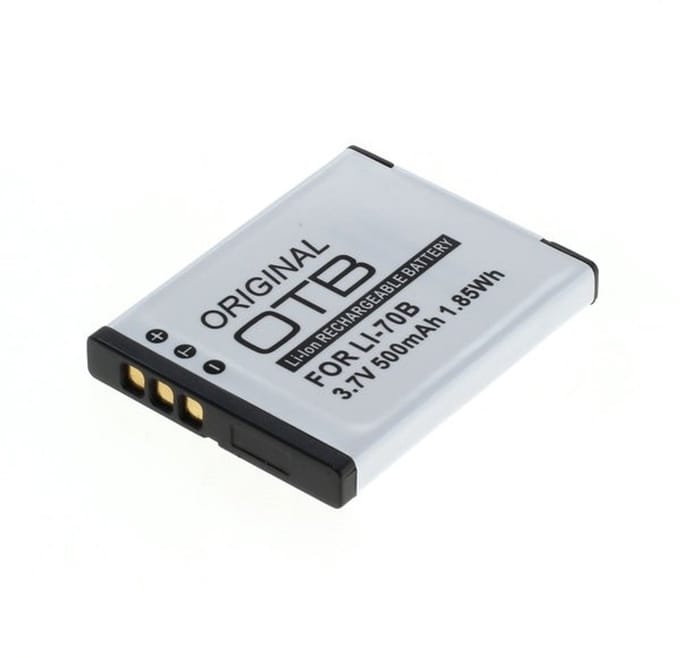 OTB Camera accu compatibel met Olympus Li-70B / 500 mAh