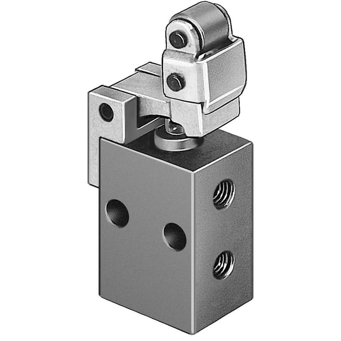 Festo 3/2 NC Monostabiele Schakelaarklep Met Leegloop Terugkeer M5 80L/Min - 3628