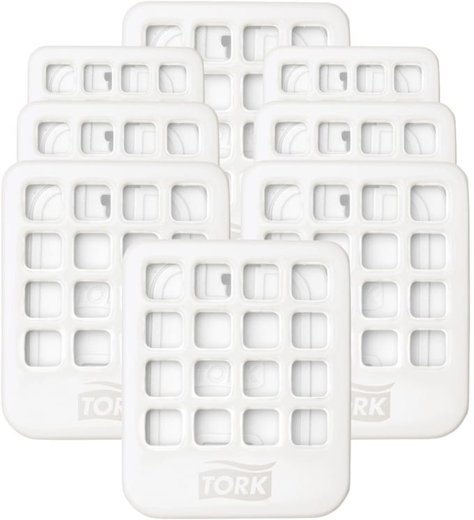 Tork 562500 A2 Dispenser luchtverfrisser disc wit 9 x 7 x 2 cm 4 stuks à doos (562500)