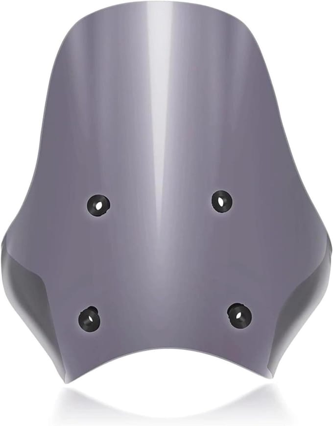 Motor Windscherm - Voorruit Motor - Comfortabel Rijden - Universele Pasvorm - 50 g - Transparant