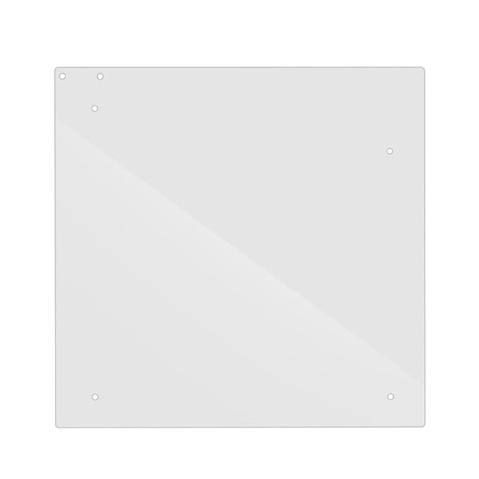 Boîtier d'ordinateur Overlock Acrylique Transparent Open Frame Support de Base DIY Pour Carte Mère ITX white