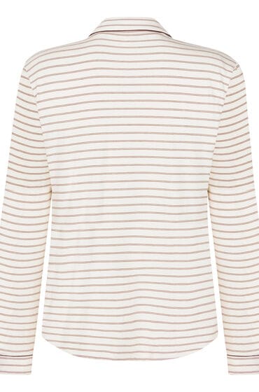 Hunkemöller Essential Jersey Long-Sleeved Jacket Wit