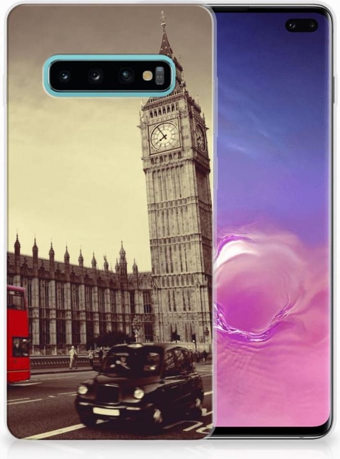 Samsung Galaxy S10 Plus Siliconen Back Cover Londen