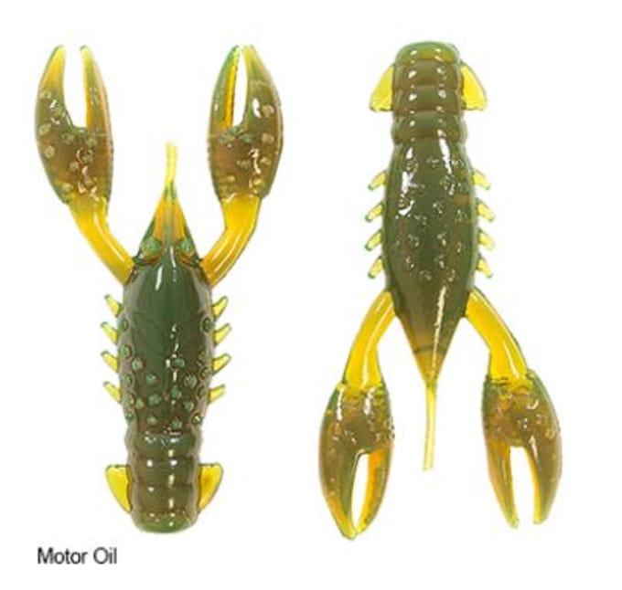 Zman Soft Lure TRD Crawz 2,5 inch 6/pack motorolie (3394) blue
