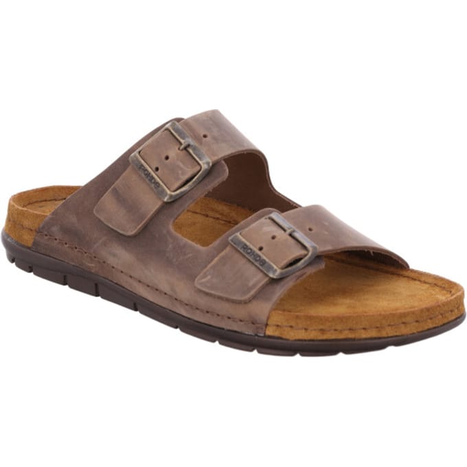 Rohde Slippers bruin 350202 - Maat 43